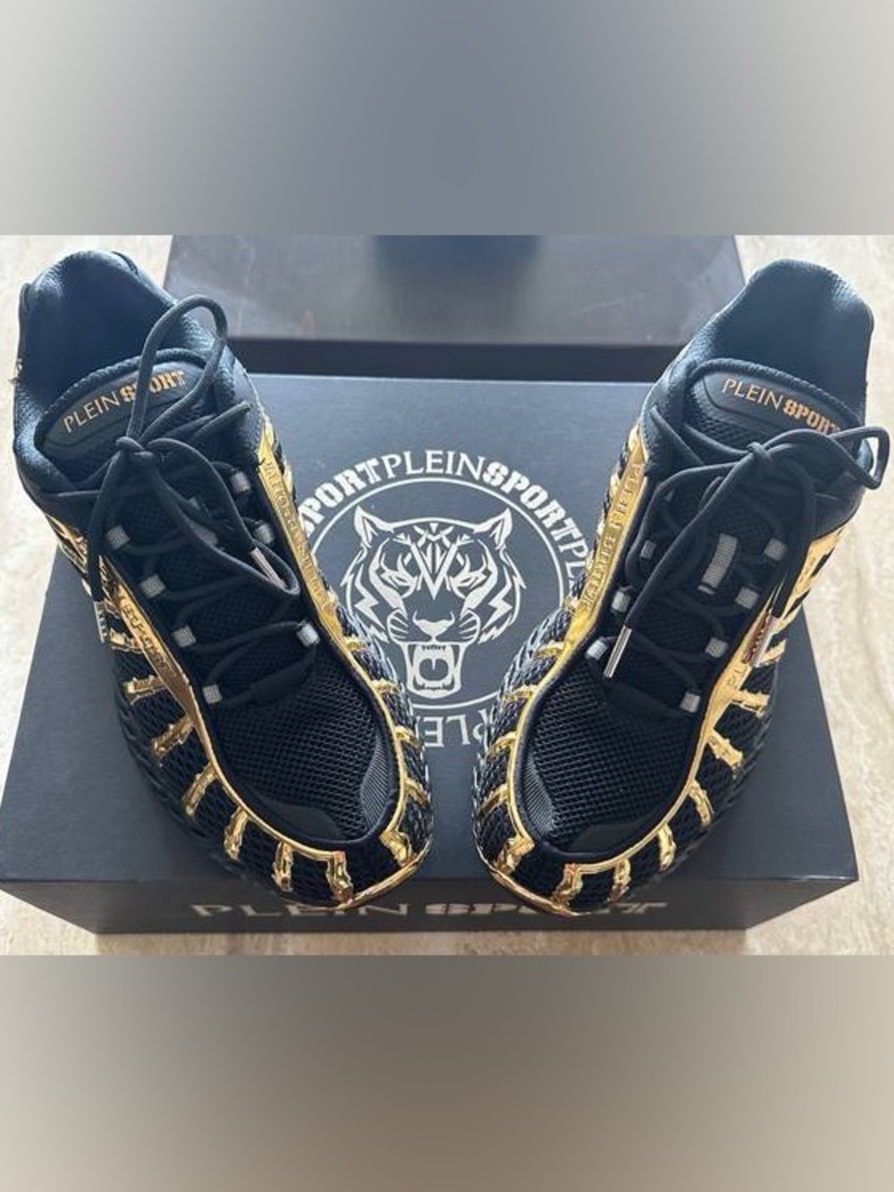 PHILIPP PLEIN TIGER Thunderstorm GenX NFT sneakers - Picture 4 of 17